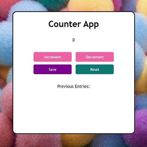 Counter app